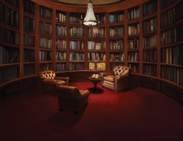 Library. © 2019 Fantasy Flight Games.